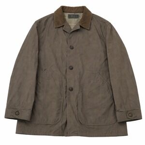 J.Crew Outfitters Field Jacket – Men's L Brown Corduroy Collar READ